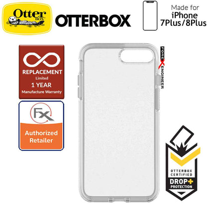 [RACKV2_CLEARANCE] OtterBox Symmetry Clear Series for iPhone 8 Plus - 7 Plus - Stardust - Forexengineer-malaysia