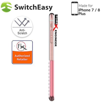 SwitchEasy Revive for iPhone 7 - 8 Plus - Luxe Diamond Cut Design - Rose Gold - Forexengineer-malaysia