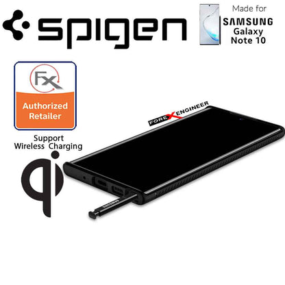 Spigen Rugged Armor for Samsung Galaxy Note 10 - Matte Black - Forexengineer-malaysia