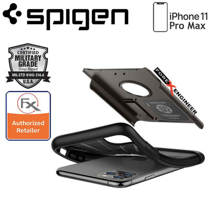 Spigen Slim Armor for iPhone 11 Pro Max (Gunmetal) - Forexengineer-malaysia