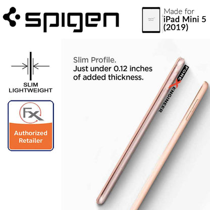 Spigen Smart Fold Case for iPad Mini 4 - iPad Mini 5 (2019) - Leather Tri-Fold Cover - Rose Gold (Barcode: 8809640255120 ) - Forexengineer-malaysia