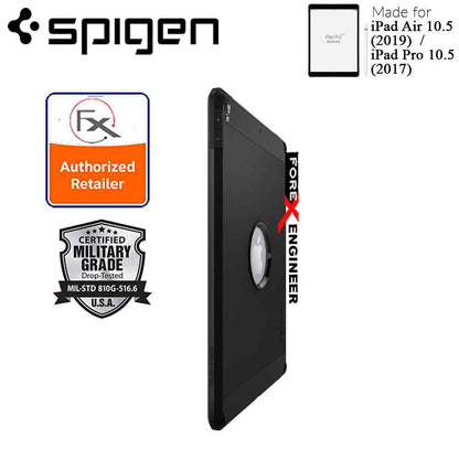 Spigen Tough Armor Case for iPad Air 10.5" (2019) - Pro 10.5" (2017) - Slim and Mil-Grade Certified Protection - Black - Forexengineer-malaysia