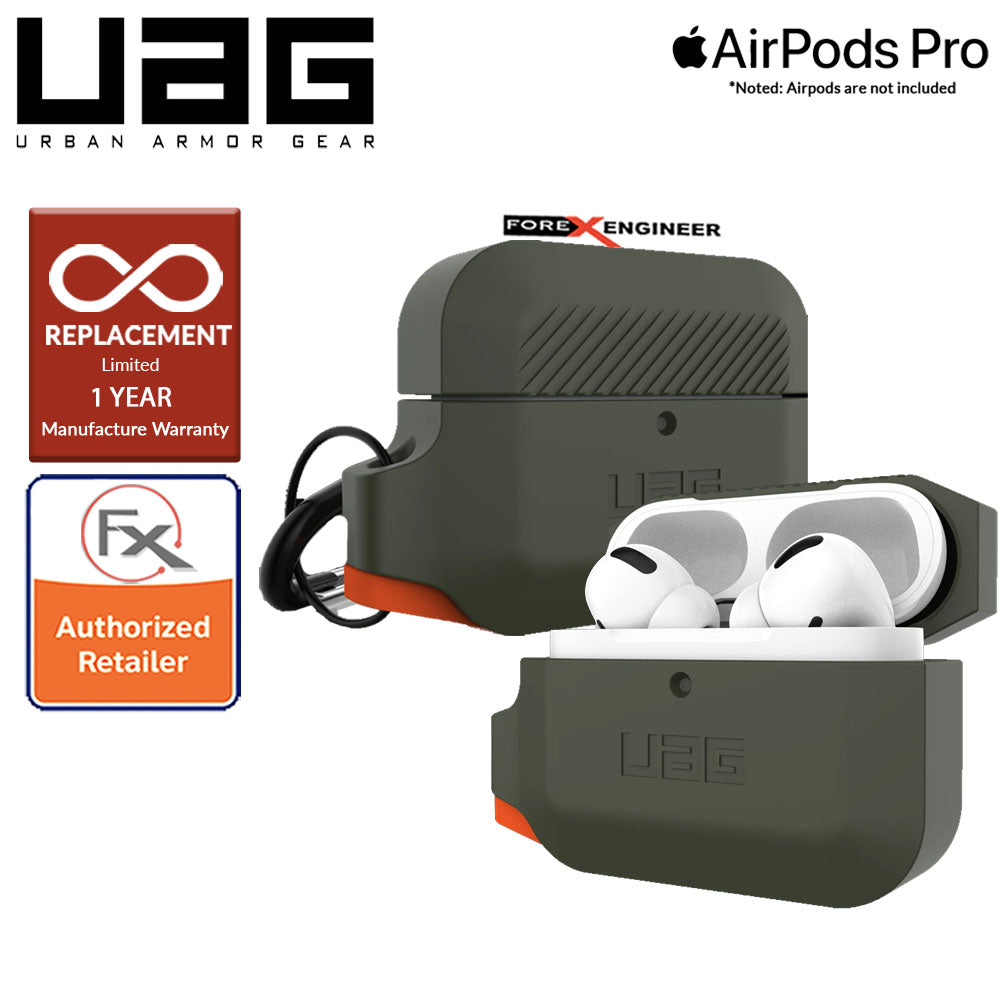 UAG AirPods Pro Silicone Case -  Drab - Orange Color