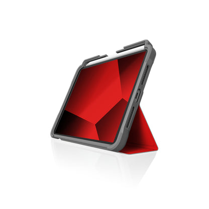 STM Dux Plus for iPad Mini 7th Gen ( 2024 ) / iPad Mini 6th Gen ( 2021 ) - Red (Barcode: 810046112274 ) - Forexengineer -Malaysia- 810046112274