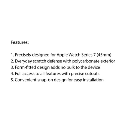 Spigen Thin Fit Case for Apple Watch Series 7 ( 45mm ) - Metallic Red (Barcode: 8809811857627 ) - Forexengineer -Malaysia- 8809811857627