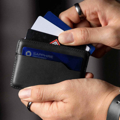 Nomad Card Wallet Horween Leather - Black (Barcode: 856500019499 )
