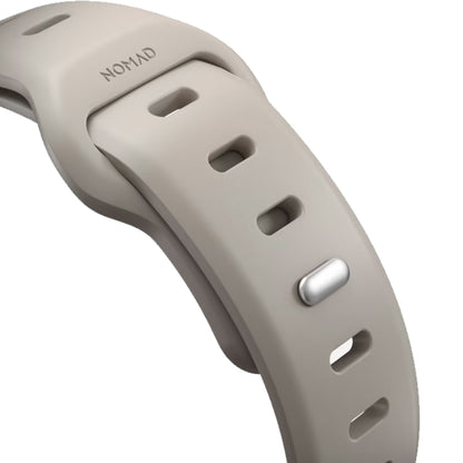 [ONLINE EXCLUSIVE] Nomad Sport Slim Band for Apple Watch 41mm - 40mm - 38mm ( Series SE - 7 - 6 - 5 - 4 - 3 - 2 - 1 ) - Bone ( Barcode: 856500011417 ) - Forexengineer -Malaysia- 856500011417