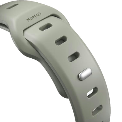 [ONLINE EXCLUSIVE] Nomad Sport Slim Band for Apple Watch 41mm - 40mm - 38mm ( Series SE - 7 - 6 - 5 - 4 - 3 - 2 - 1 ) - Sage ( Barcode: 856500011400 ) - Forexengineer -Malaysia- 856500011400