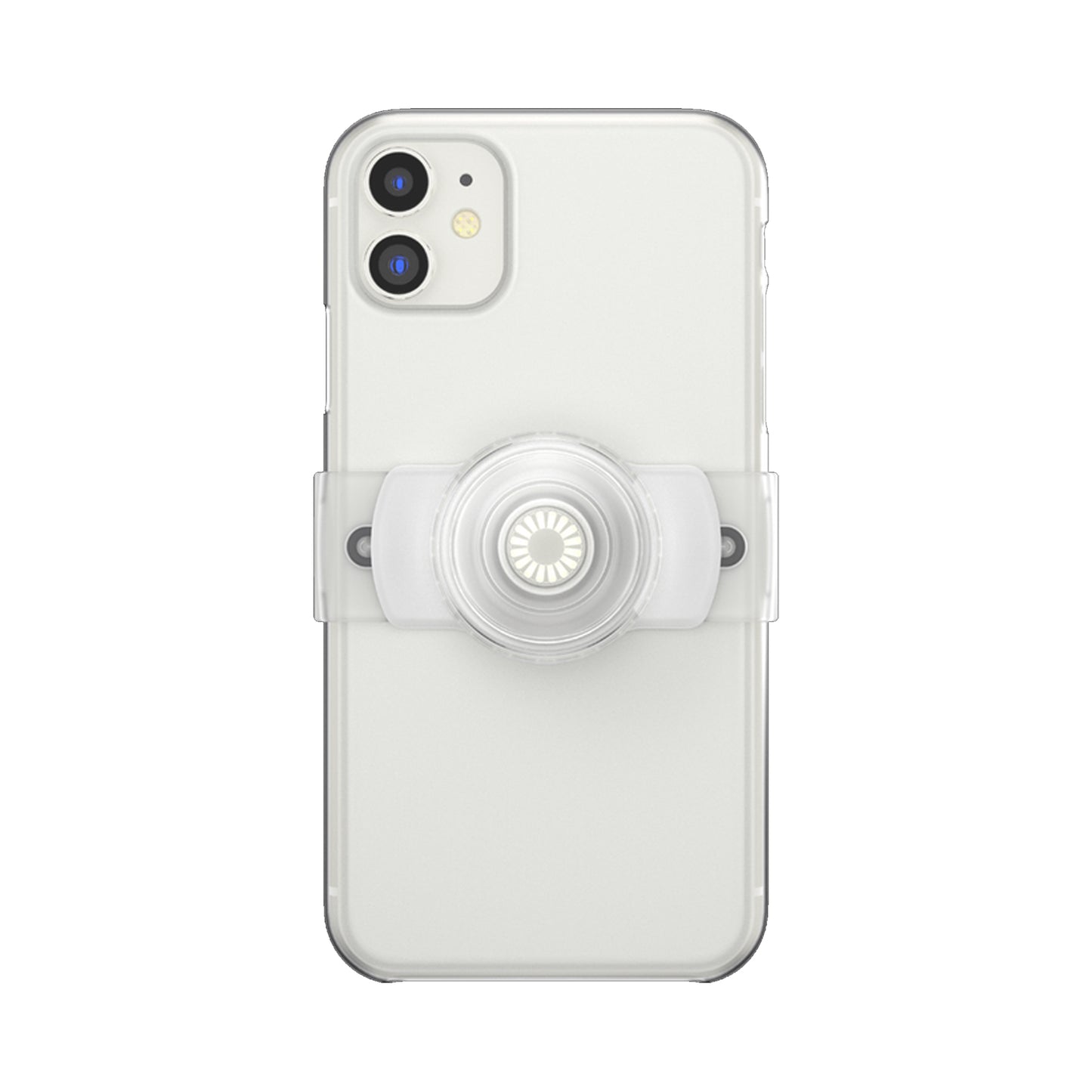 Popsockets PopGrip Slide Stretch - Clear on White (Barcode: 840173712665 )