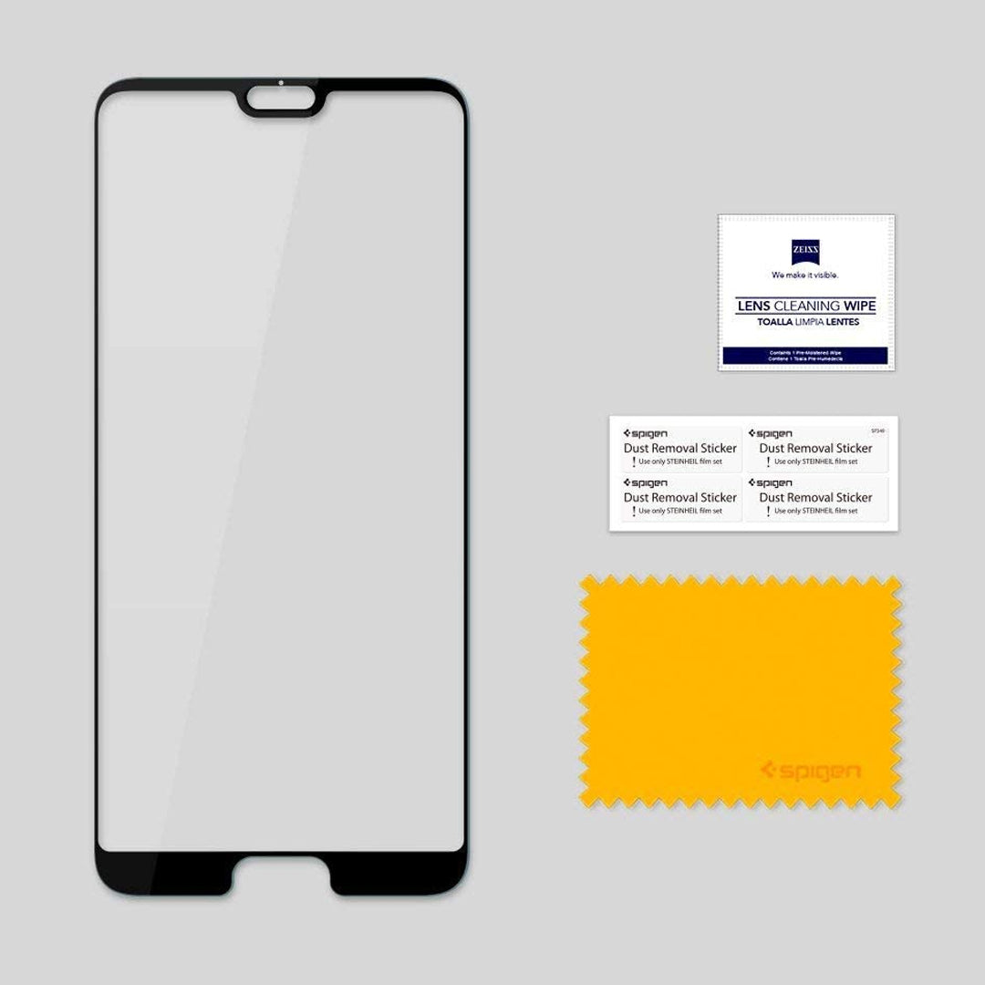 Spigen GlASt R Slim Premium Tempered Glass Screen Protector for Huawei P20 - Clear ( Barcode : 8809565307348 )