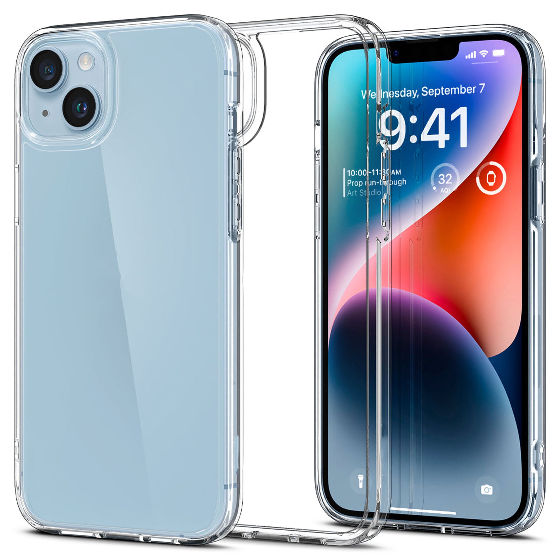 Spigen Ultra Hybrid for iPhone 14 Plus - Frost Clear (Barcode: 8809811864137 ) - Forexengineer -Malaysia- 8809811864137