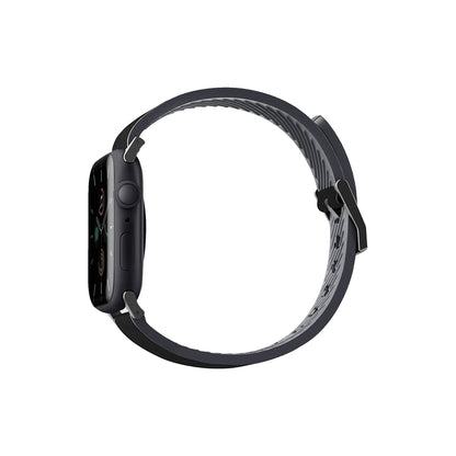 Uniq Straden Leather Strap for Apple Watch Series 7 - SE - 6 - 5 - 4 - 3 - 2 - 1 ( 45mm - 44mm - 42mm ) - Blue - Forexengineer -Malaysia- 8886463679616