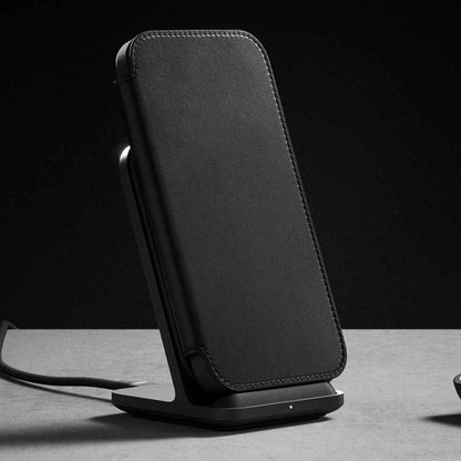 [ONLINE EXCLUSIVE] Nomad Rugged Folio Case for iPhone 12 - 12 Pro 5G 6.1" - Magsafe and 5G Compatible - Black ( Barcode : 856500019604 )