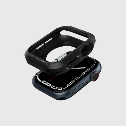 Spigen Rugged Armor for Apple Watch Series 7 - SE - 6 - 5 - 4 ( 45mm - 44mm ) Protection Case - Rose Gold - Forexengineer-malaysia