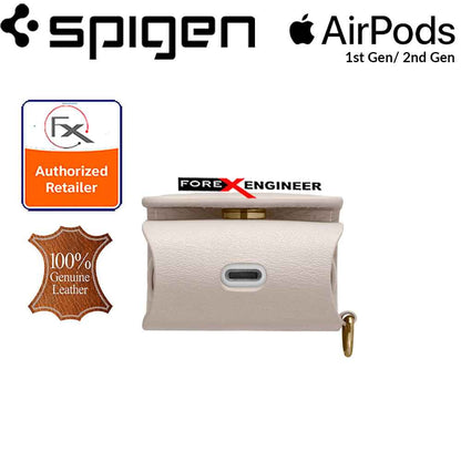 Spigen La Manon Leather for AirPods 2nd Gen - 1st Gen - Pale Pink - Forexengineer-malaysia