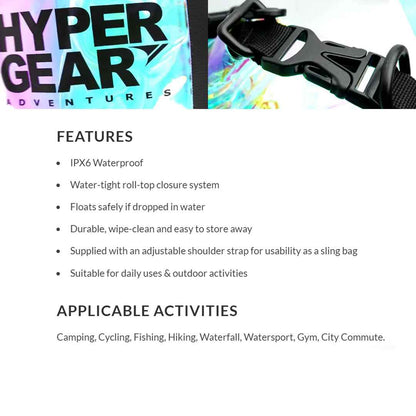 HyperGear 10L Dry Bag - Bubble ( 2pcs ) + FREE ( 1pcs ) Dry Bag Q2L ( Barcode: 301158 + 30111 )