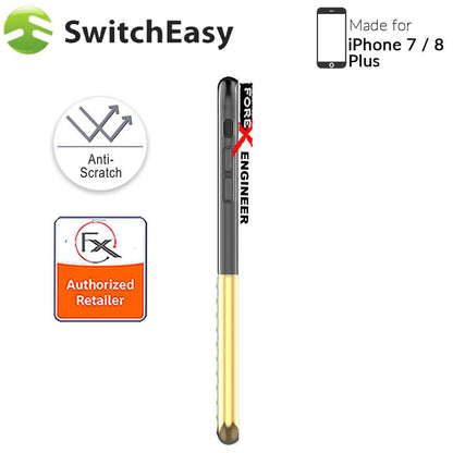 SwitchEasy Revive for iPhone 7 - 8 Plus - Luxe Diamond Cut Design - Gold - Forexengineer-malaysia