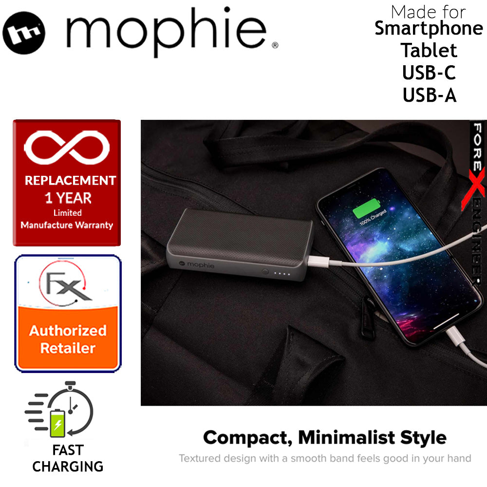 Mophie Powerstation PD XL 10,050mAh - PD 18W Fast Charge Up to 2.5 Times Faster Than a Standard Charger