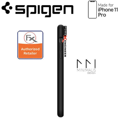 Spigen Silicone Fit for iPhone 11 Pro - Black