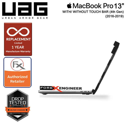 UAG Plasma for Macbook Pro 13 inch - 4th Gen (2016 - 2019) with - without Touch Bar - Ice color - Forexengineer-malaysia