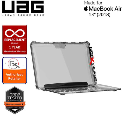 UAG Plyo for Macbook Air - M1 13‚Äù ( 2018 - 2020 ) -  Feather-Light Rugged Military Drop Tested - Ice ( Barcode : 812451031676 ) - Forexengineer-malaysia