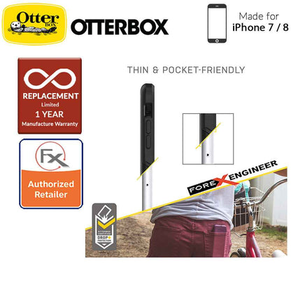 OtterBox Commuter Series for iPhone 8 - 7 - 2 Layers Lightweight Protection Case - Black (Compatible with iPhone SE 2nd Gen 2020) - Forexengineer-malaysia