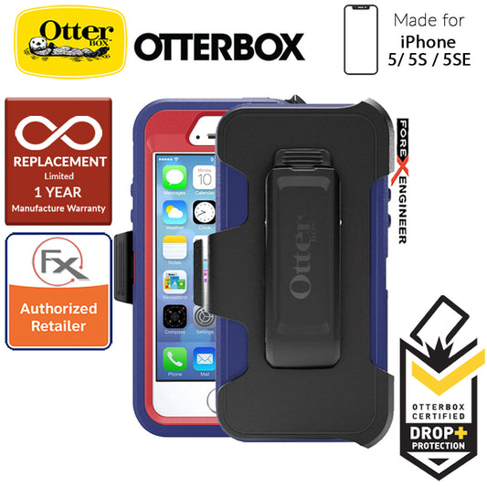 OtterBox Defender Series for iPhone 5-5s-SE - Berry