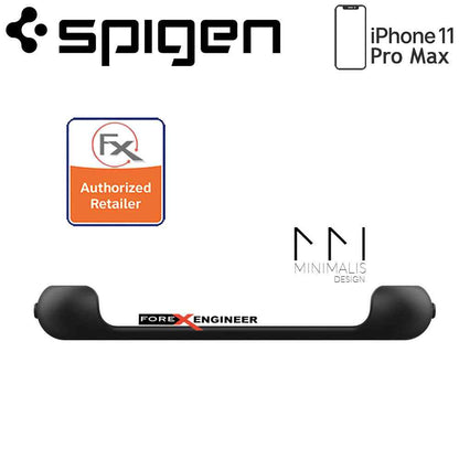 Spigen Silicone Fit for iPhone 11 Pro Max - Black