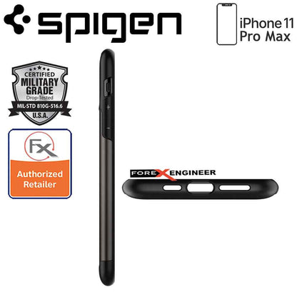 Spigen Slim Armor for iPhone 11 Pro Max (Gunmetal) - Forexengineer-malaysia