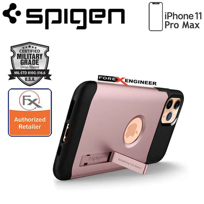 Spigen Slim Armor for iPhone 11 Pro Max (Rose Gold) - Forexengineer-malaysia