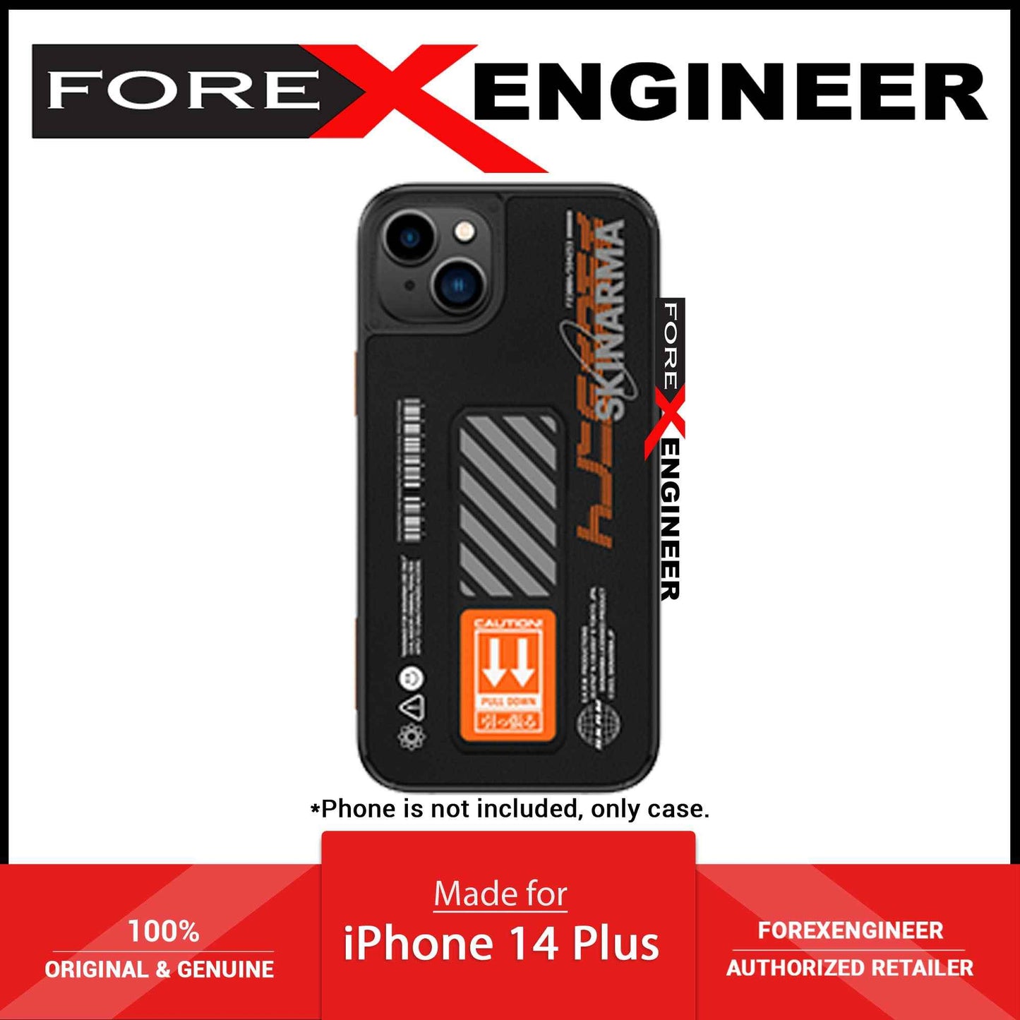 [ONLINE ONLY] Skinarma Shingoki for iPhone 14 Plus - Orange ( Barcode: 8886461242409 )