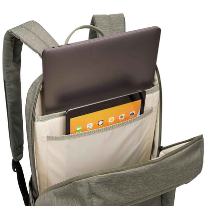 Thule Lithos Backpack 20L - Fit up to 15.6" Laptop or 16" MacBook - Agave Green-Black (Barcode: 0085854253383 )