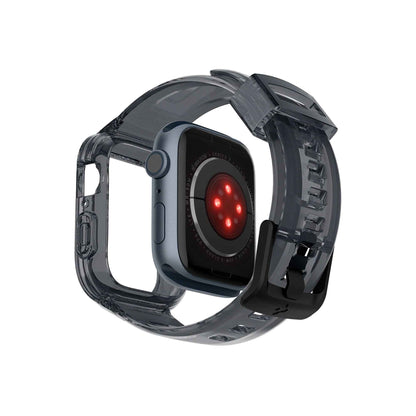 Spigen Liqiud Crystal Pro for Apple Watch Series 7 - SE - 6 - 5 - 4 ( 45mm - 44mm ) ( Band & Case ) - Space Crystal (Barcode: 8809811857580 )