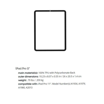 STM Dux Plus for iPad Pro 11" - 11 inch ( 2018 ) - Red ( Barcode : 765951762901 )