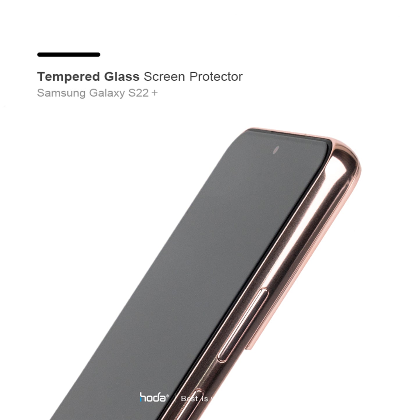 Hoda Tempered Glass for Samsung Galaxy S22 Plus - 0.21mm 2.5D Full Coverage Screen Protector - Clear (Barcode: 4711103544136 )