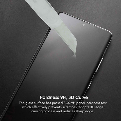 Hoda Tempered Glass for Samsung Galaxy S22 Ultra - 3D UV Full Glue Full Coverage Screen Protector ( UV Lamp Included ) - Clear (Barcode: 4713381516256 + 4711103543993 )