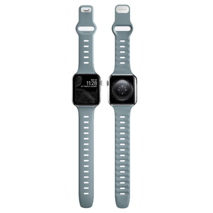 [ONLINE EXCLUSIVE] Nomad Sport Slim Band for Apple Watch 41mm - 40mm - 38mm ( Series SE - 7 - 6 - 5 - 4 - 3 - 2 - 1 ) - Glacier Blue ( Barcode: 856500011394 ) - Forexengineer -Malaysia- 856500011394