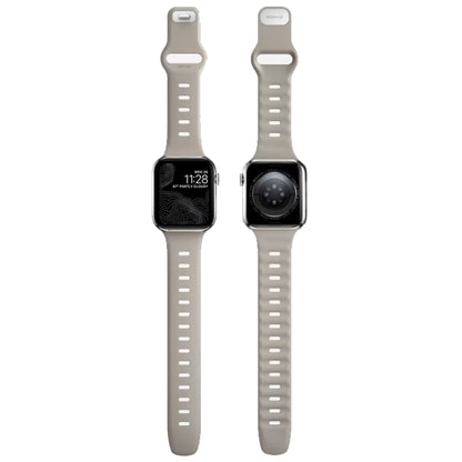 [ONLINE EXCLUSIVE] Nomad Sport Slim Band for Apple Watch 41mm - 40mm - 38mm ( Series SE - 7 - 6 - 5 - 4 - 3 - 2 - 1 ) - Bone ( Barcode: 856500011417 ) - Forexengineer -Malaysia- 856500011417