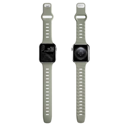 [ONLINE EXCLUSIVE] Nomad Sport Slim Band for Apple Watch 41mm - 40mm - 38mm ( Series SE - 7 - 6 - 5 - 4 - 3 - 2 - 1 ) - Sage ( Barcode: 856500011400 ) - Forexengineer -Malaysia- 856500011400