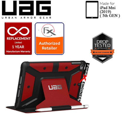[READY STOCK] UAG Metropolis for iPad Mini 2019 ( 5th Gen ) Feather-Light Rugged - Military Drop Tested iPad Case - Magma - Forexengineer-malaysia