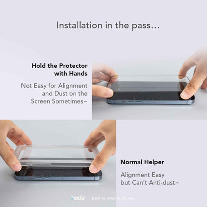 Hoda Gaming Anti-Glare for iPhone 14 Plus - 13 Pro Max Tempered Glass (Dust Free Helper Included) - Matte ( Barcode: 4711103545553 )