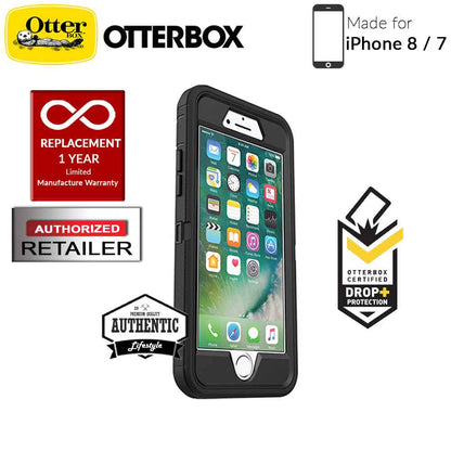 OtterBox Defender Series for iPhone 8 - 7 - Black - Forexengineer-malaysia