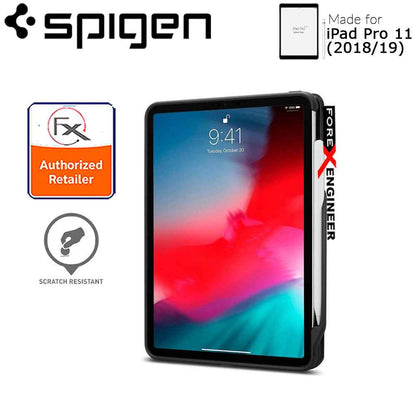 Spigen Smart Fold 2 for iPad Pro 11" (2018-19) - with build in Apple Pencil slot - Black - Forexengineer-malaysia