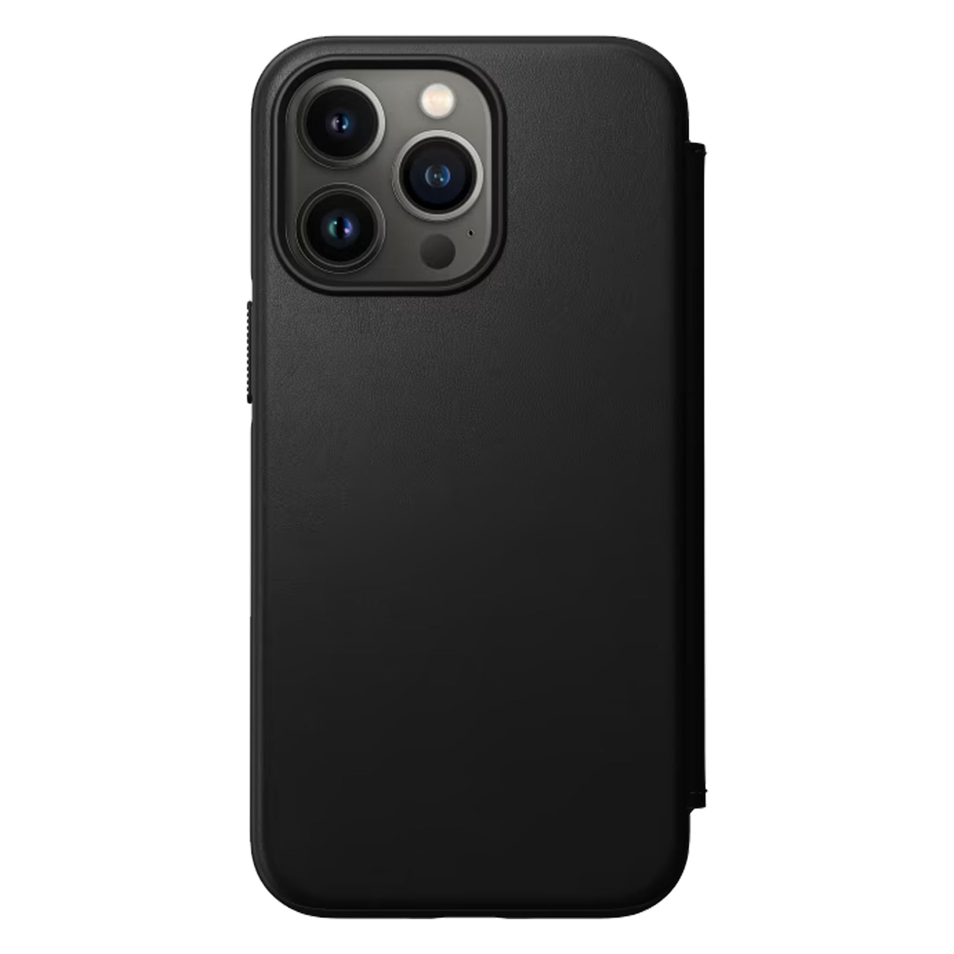 [ONLINE EXCLUSIVE] Nomad Modern Leather Folio Rugged Case for iPhone 13 Pro Max 6.7" 5G - MagSafe Compatible - Black (Barcode: 856500010793) - Forexengineer-malaysia