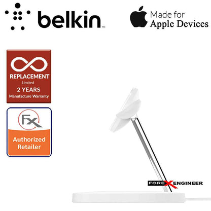 Belkin BOOST↑CHARGE™ PRO 3-in-1 Wireless Charger with MagSafe - White Colour (Barcode : 745883819430)