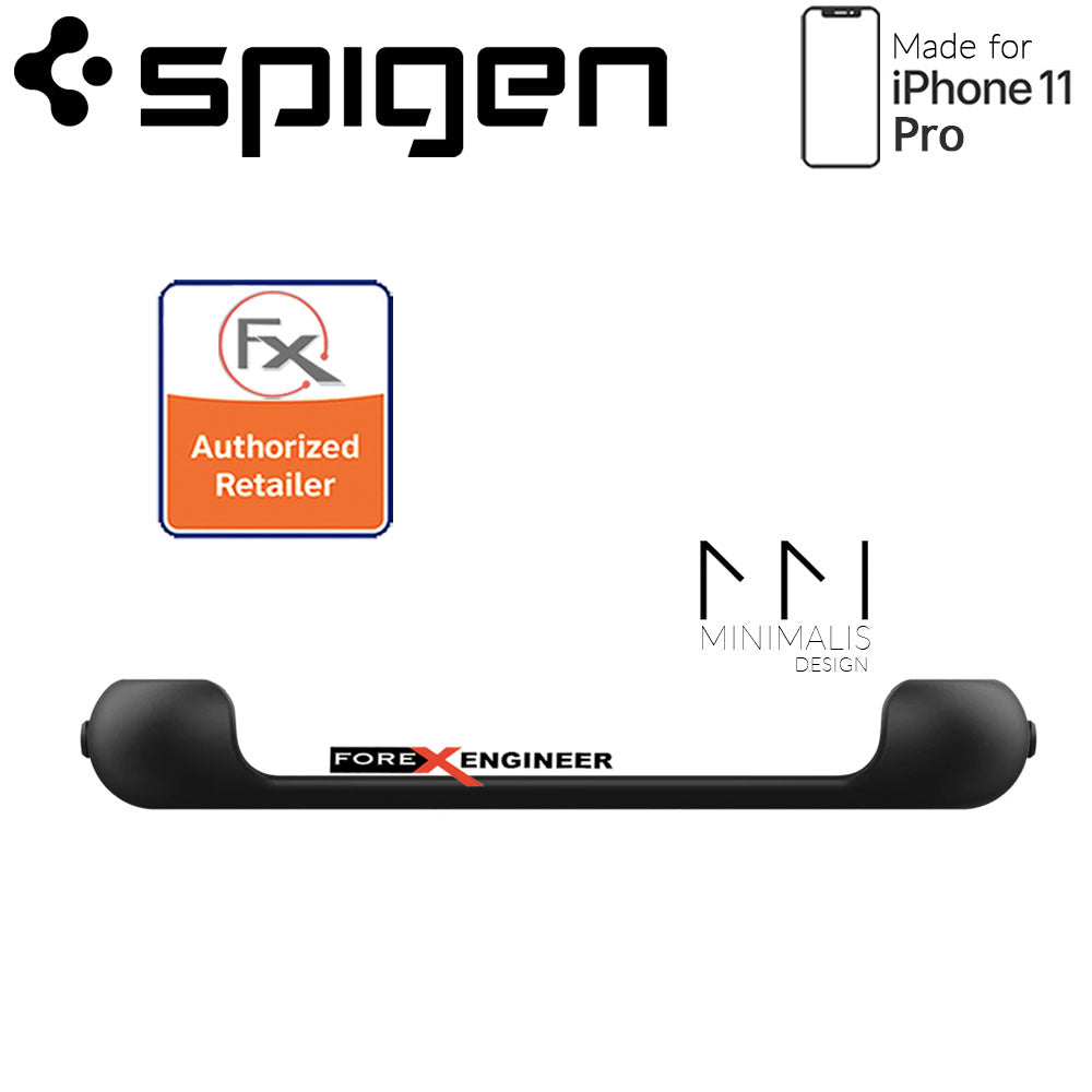 Spigen Silicone Fit for iPhone 11 Pro - Black