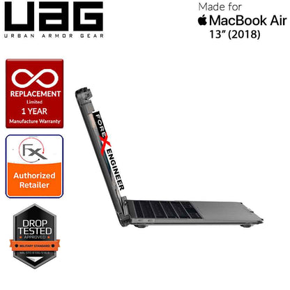 UAG Plyo for Macbook Air - M1 13‚Äù ( 2018 - 2020 ) -  Feather-Light Rugged Military Drop Tested - Ice ( Barcode : 812451031676 ) - Forexengineer-malaysia