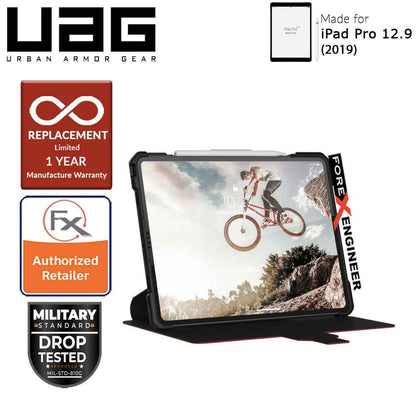 UAG Metropolis for iPad Pro 12.9 inch 2019 - Rugged Military Drop Tested iPad Case - Magma - Forexengineer-malaysia