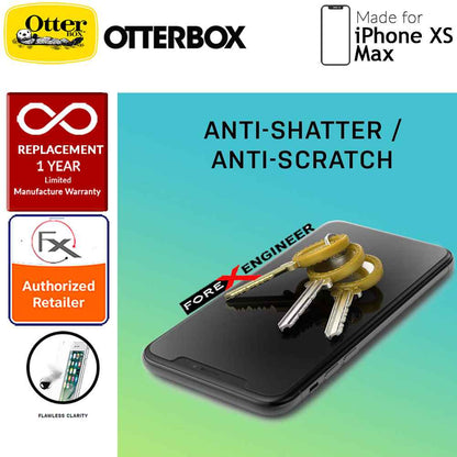 OtterBox Alpha Glass Screen Protector for iPhone Xs Max - Tempered Glass with Resists Scratches and Shattering - Clear - Forexengineer-malaysia