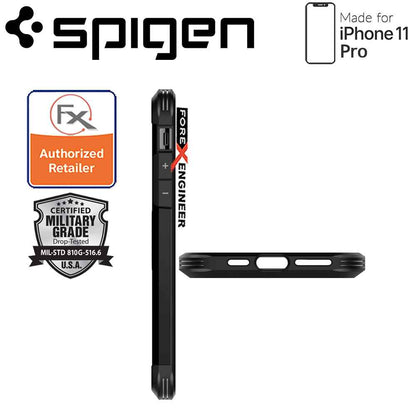 Spigen Tough Armor for iPhone 11 Pro (Black) - Forexengineer-malaysia